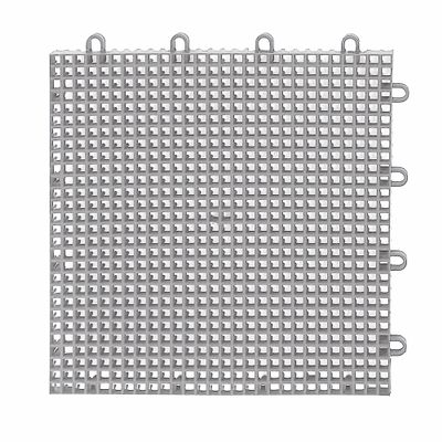 IncStores 5/8 Inch Thick Outdoor Basketball Court Flooring | Build the Ultimate Space for Basketball, Tennis, and More with Weatherproof Plastic Floor Tiles | Graphite, 1 Tile