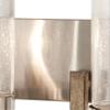 Minka Lavery 4632-106 Bridlewood Vanity Bath Light, 2-Light, 120 Total Watts, 14-in H x 8.75-in W, Stone Grey w/Brushed Nickel view 3