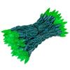 Novelty Lights 50FT 100 LED C6 Blue Outdoor Christmas String Lights view 1