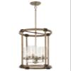 Minka Lavery 4640-106 Bridlewood Foyer Pendant, 4-Light, 240 Total Watts, 14.5-in H x 22-in W, Stone Grey w/Brushed Nickel view 1