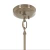 Minka Lavery 4640-106 Bridlewood Foyer Pendant, 4-Light, 240 Total Watts, 14.5-in H x 22-in W, Stone Grey w/Brushed Nickel view 3