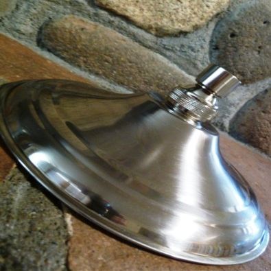 8" Euro Rain Shower Head in Brushed Nickel