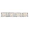 George Kovacs P5284-077-L Forest Ice Vanity, 4-Light LED 40 Total Watts, Chrome view 4