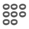 Game Room Guys 4 Black PinCab Leg Protectors & 8 Bolt Protectors view 2