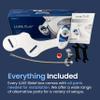 LUXE Bidet NEO 110 - Single Nozzle, Non-Electric Bidet Attachment for Toilet Seat, Adjustable Water Pressure, Rear Wash (Blue) view 2