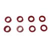 Game Room Guys 4 Red PinCab Leg Protectors and 8 Bolt Protectors view 3