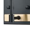 Elk Home Livingston Vanity Light - 1-Light in Matte Black Finish, 5-Inch Wide, Transitional Style view 3