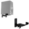 Rockville RHSB8 Adjustable Wall Mount Speaker Brackets (Pair), 180-Degree Swivel, 10-Degree Tilt, 40lb Capacity, Perfect for Home Theater and Studio Monitors view 1