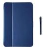 Verizon Folio Case, Screen Protector and Stylus Pen Bundle for Ellipsis 10 - Blue view 1