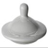 New Wave Enviro Porcelain Crock Lid, 7.4" Outer Diameter & 5.7" Inner Diameter view 3