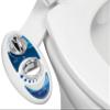 LUXE Bidet NEO 120 - Single Nozzle, Self-Cleaning, Non-Electric Bidet Attachment for Toilet Seat, Adjustable Water Pressure, Rear Wash (Blue) view 1