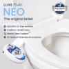 LUXE Bidet NEO 120 - Single Nozzle, Self-Cleaning, Non-Electric Bidet Attachment for Toilet Seat, Adjustable Water Pressure, Rear Wash (Blue) view 2