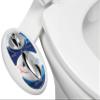 LUXE Bidet NEO 320 - Warm Water, Dual Nozzle, Self-Cleaning, Non-Electric Bidet Attachment for Toilet Seat, Adjustable Water Pressure, Rear & Feminine Wash (Blue) view 1