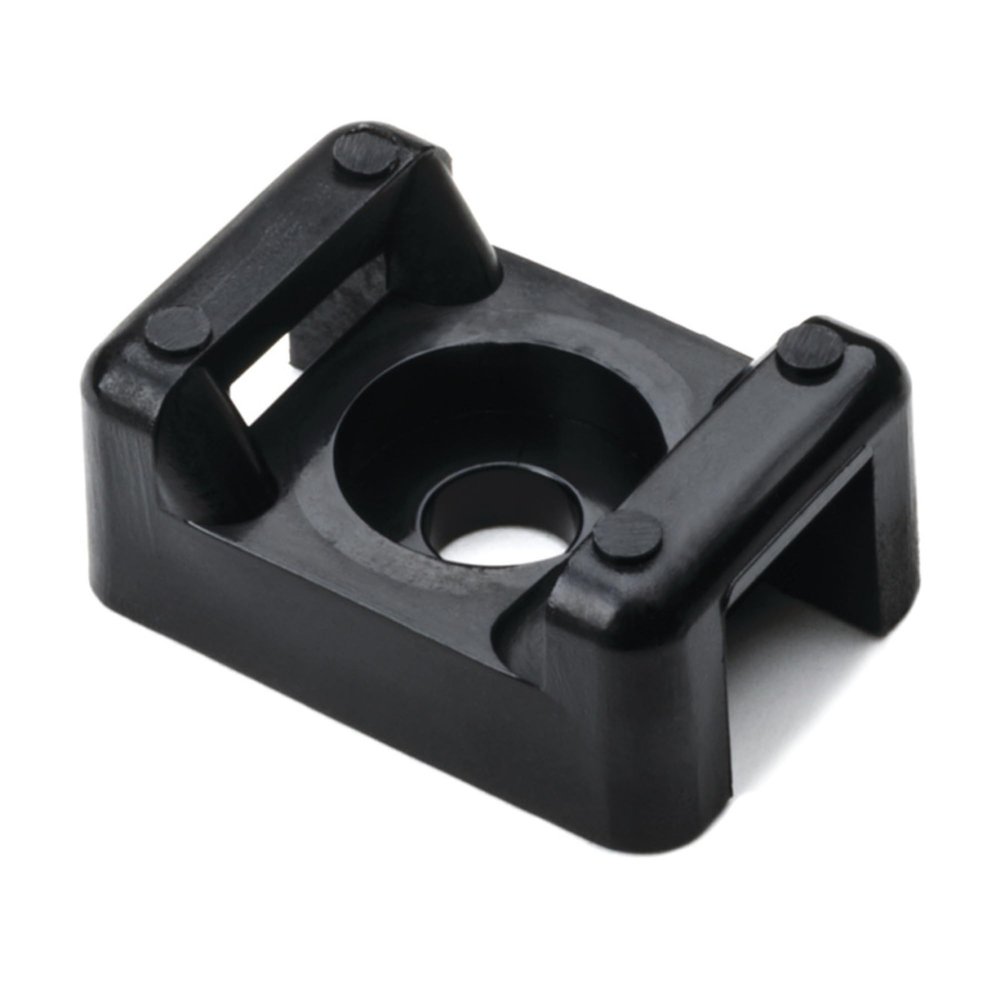 Hellermann Tyton CTM20C2 151-30500 Mount Black #8 Screw .857" X .605" - 100 Pack