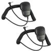 TENQ Rainproof Shoulder Remote Speaker Mic Microphone PTT for Motorola Talkabout Walkie Talkie Two Way Radio 1pin(2 Pack) view 1