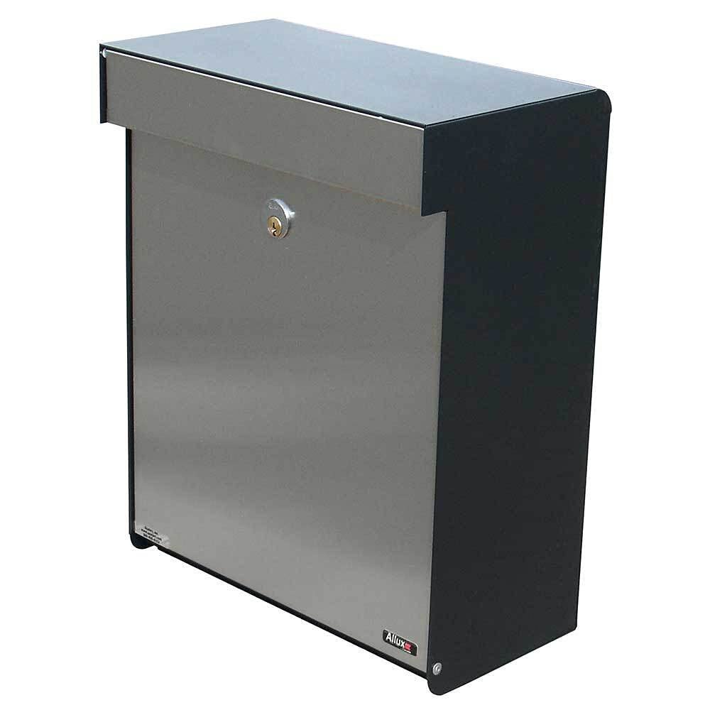Qualarc ALX -GRM-BS Allux Series MailBoxes Grandform, Black/Stainless