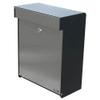 Qualarc ALX -GRM-BS Allux Series MailBoxes Grandform, Black/Stainless view 1