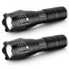 TotaLohan Military Grade Tactical LED High Lumens 5 Light Mode Flashlight Torch,2-Pack view 1