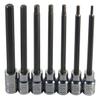 ATD Tools 13787 Extra Long 7-Piece Metric Hex Bit Socket Set view 1