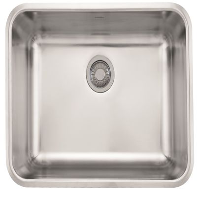 Franke GDX11023 Grande 24 3/4" x 18 3/4" x 9" 18 Gauge Undermount Single Bowl Stainless Steel Kitchen Sink