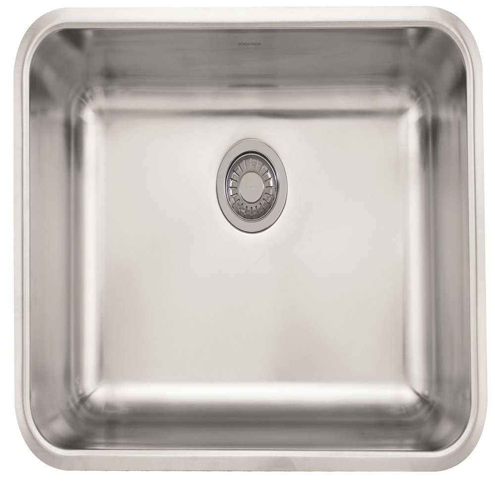 Franke GDX11023 Grande 24 3/4" x 18 3/4" x 9" 18 Gauge Undermount Single Bowl Stainless Steel Kitchen Sink