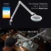 Omega 5 - Premium LED Magnifying Lamp with Interchangeable Glass Lenses, Adjustable Arm, and Dimmer Switch for Professionals in Health & Beauty, Model Making, and Low Vision Applications view 3