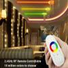 YIHONG LED Wireless Remote ControllerRGB Remote Dimmer and WiFi Phone Adapter 2.4GHz RF Touch Screen Dimmer for 5050 3528 RGB Flexible LED Strip Light 12V/24V view 2