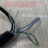 Pair Car Auto 20mm Hole Drilling Side View Camera Side Mirror Mount Reverse Mirrored Image with No Parking Assistance Lines Cam Safe Turning No Blind Spot for Car Monitor Stereo RCA - Pack of 2 view 2