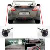 Pair Car Auto 20mm Hole Drilling Side View Camera Side Mirror Mount Reverse Mirrored Image with No Parking Assistance Lines Cam Safe Turning No Blind Spot for Car Monitor Stereo RCA - Pack of 2 view 4