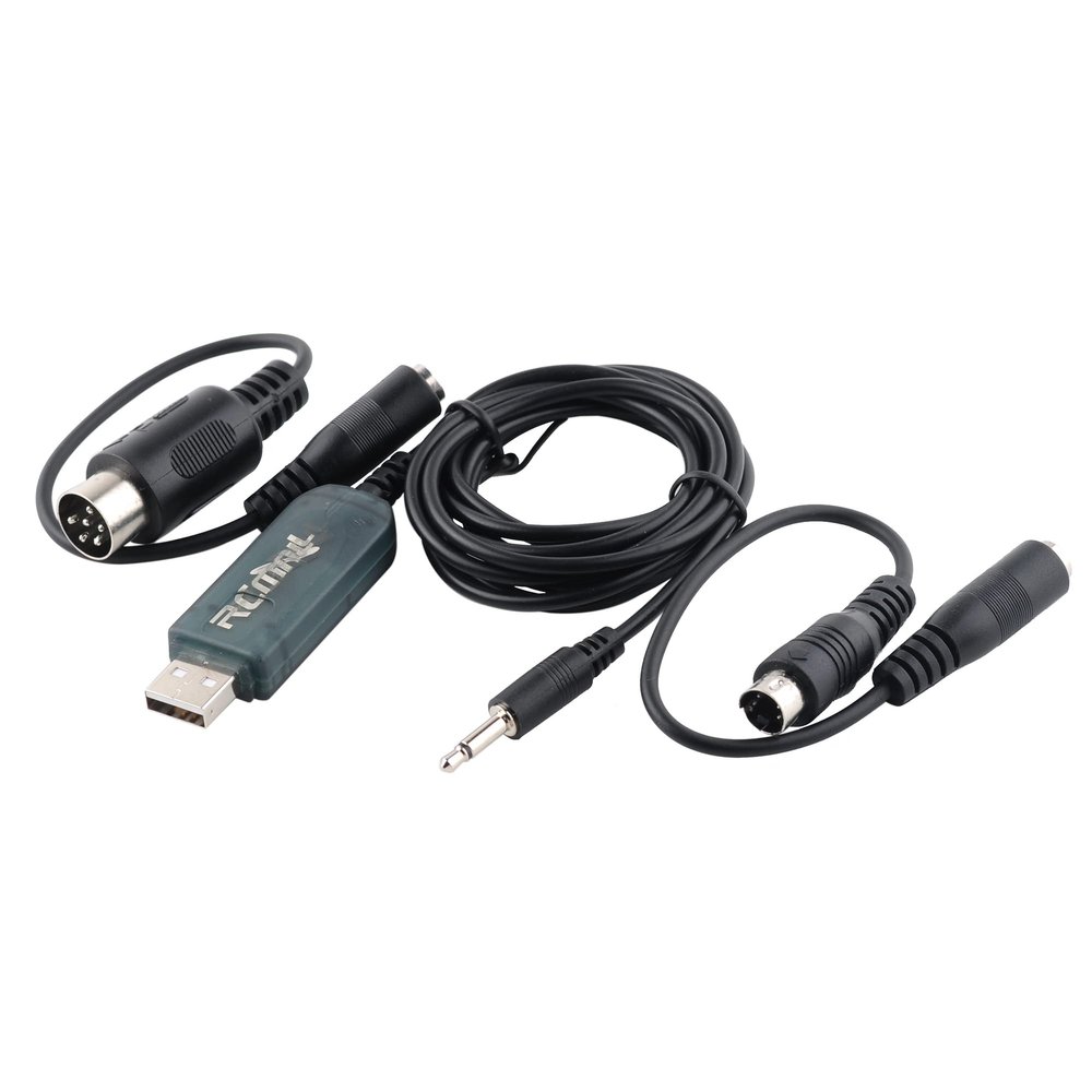 RCmall Flysky USB Flight Simulator Adapter Cable 2.4G SM100 for FS-i6 FS-i10 FS-i6 FS-i4 FS-T6 FS-CT68 FS-T4B FS-GT3 Remote Controller