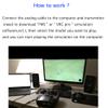 RCmall Flysky USB Flight Simulator Adapter Cable 2.4G SM100 for FS-i6 FS-i10 FS-i6 FS-i4 FS-T6 FS-CT68 FS-T4B FS-GT3 Remote Controller view 4