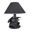 Zeckos `Draco Awakens` Lying Dragon Lamp view 1