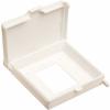 Arlington DBK55C-1 Weatherproof, Non-Metallic Keypad and Thermostat Cover, 5" x 5", Clear, 1-Pack view 1