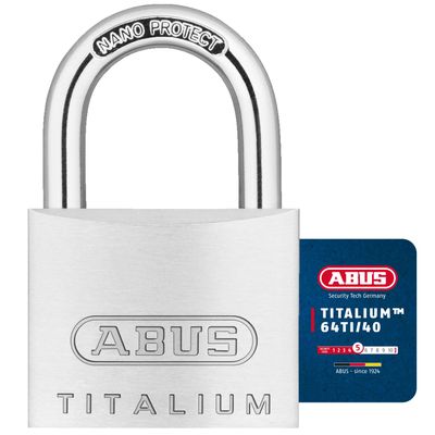 ABUS Titalium Padlocks 64ti/40, 569548