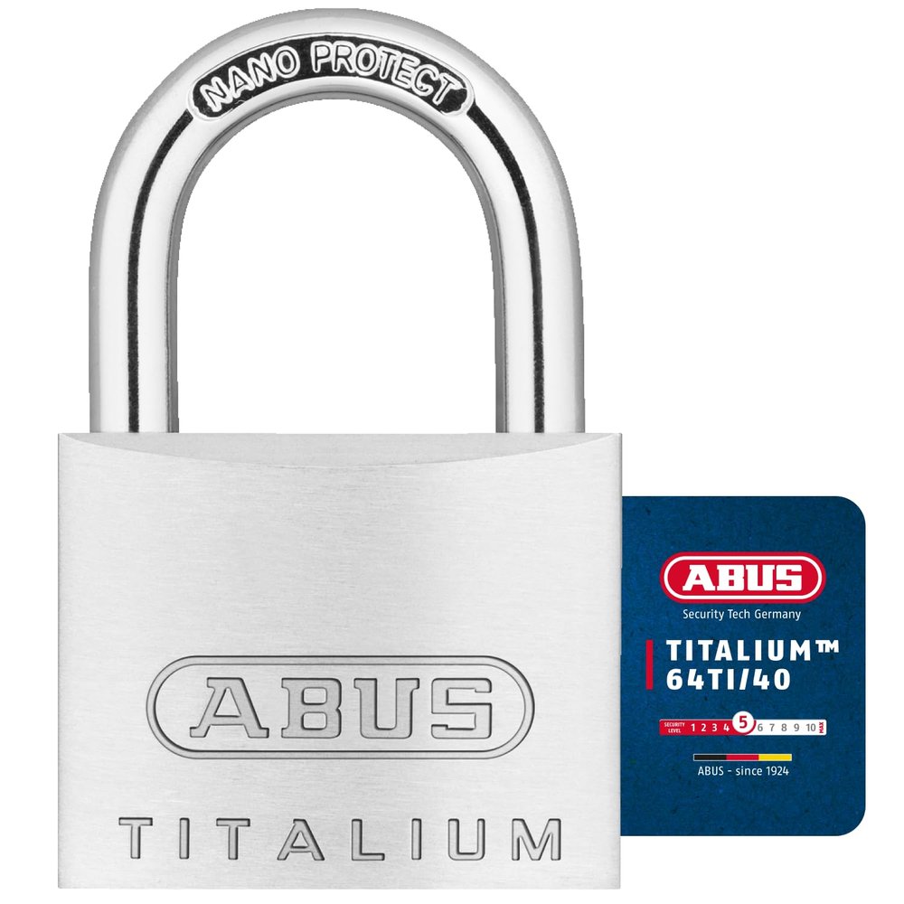 ABUS Titalium Padlocks 64ti/40, 569548