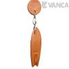 Surfboard Leather Goods mobile/Cellphone Charm VANCA CRAFT-Collectible Uniqe Mascot Made in Japan view 2