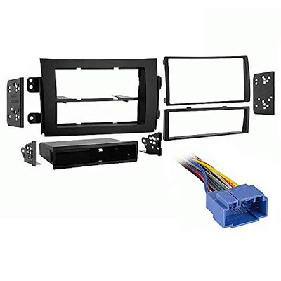 Harmony Audio Compatible with Suzuki SX4 2007 2008 2009 2010 2011 Single Double DIN Stereo Harness Radio Install Dash Kit Package
