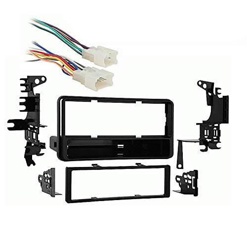 Harmony Audio Compatible with Toyota MR2 Spyder 2000 2001 2002 2003 Single DIN Stereo Harness Radio Install Dash Kit