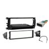 Harmony Audio Compatible with Jeep Wrangler 2003 2004 2005 2006 Single DIN Stereo Harness Radio Install Dash Kit Package view 1