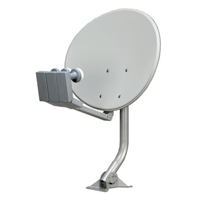 DigiWave 24 inch Elliptical Satellite Dish, Gray (DWDRU46E)