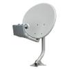 DigiWave 24 inch Elliptical Satellite Dish, Gray (DWDRU46E) view 1