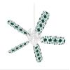 Boxed Hunter Green - Ceiling Fan Skin Kit fits most 42 inch fans (FAN and BLADES SOLD SEPARATELY) view 1