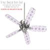 Boxed Lavender - Ceiling Fan Skin Kit fits most 42 inch fans (FAN and BLADES SOLD SEPARATELY) view 2