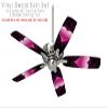 Glass Heart Grunge Hot Pink - Ceiling Fan Skin Kit fits most 42 inch fans (FAN and BLADES SOLD SEPARATELY) view 2