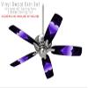 Glass Heart Grunge Purple - Ceiling Fan Skin Kit fits most 42 inch fans (FAN and BLADES SOLD SEPARATELY) view 2