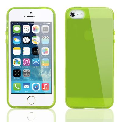 Omang Ultra Slim Flexible Soft TPU Case for iPhone 5S