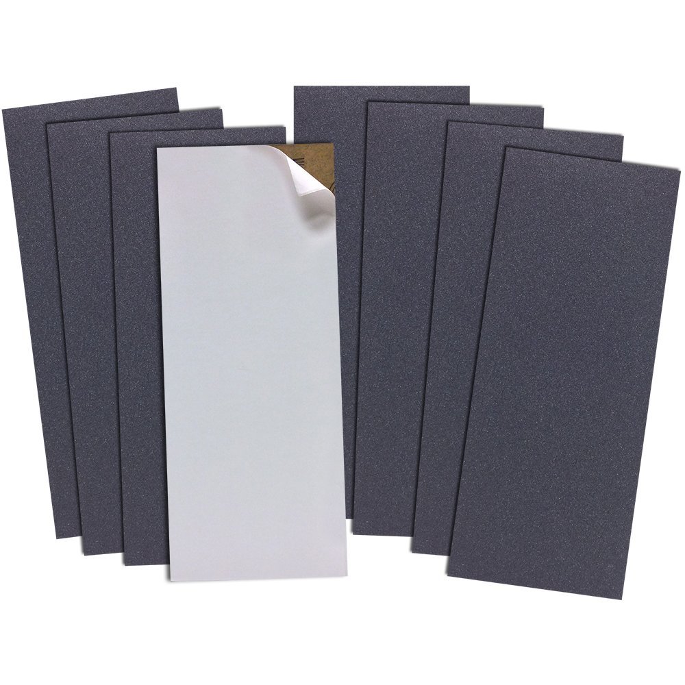 Peachtree Woodworking FINE Glass Sharpening System Replacement Paper Set (2 EA) 800,1200,1500,2000 Grits
