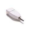 Blacell USB Female to 3.5mm Jack Male Audio Converter Adapter (White) view 1