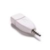Blacell USB Female to 3.5mm Jack Male Audio Converter Adapter (White) view 2