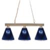 Z-lite 155-3pb-ardb Sharp Shooter Polished Brass 10" Tall Island Lighting Fixture view 1